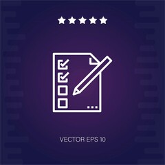 checklists vector icon