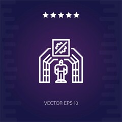 gate vector icon