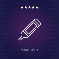highlighter vector icon