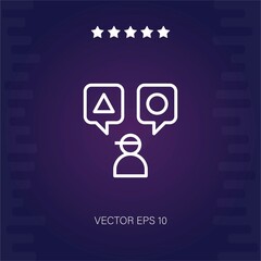 Fototapeta premium options vector icon