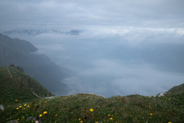Bombastische Stimmung auf dem Fronalpstock