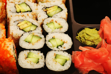 Maki Sushi macro