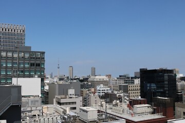 大都会東京の高層ビルの街並み