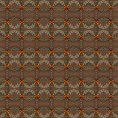 seamless geometric pattern.
3D rendering, 3D illustration.