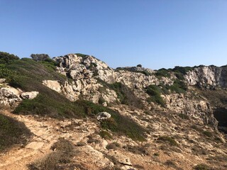 rock in the mountains