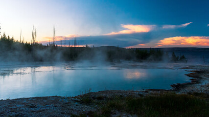 West Thumb Geyser Basin, Yellowstone National Park