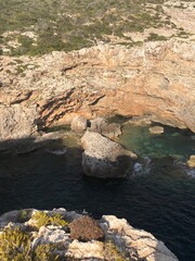 rocks in the sea