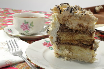 Hora del té, una deliciosa tarta