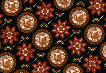 Parang Batik is one of the oldest batik motifs in Indonesia. This design is the development of the Parang Batik  motif