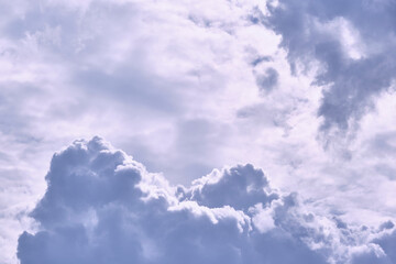 Fototapeta na wymiar beautiful clouds in the deep sky. general plan. color nature