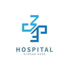 Health logo with initial letter ZE, EZ, Z E logo designs concept. Hospital modern logo. Vector illustration