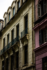 facade of an old building