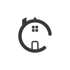 house  logo icon vector illustration