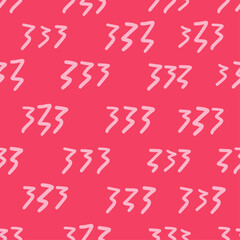 Seamless pattern with abstract zig zag shapes, vector illustration