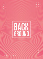 waves and forms pink color background