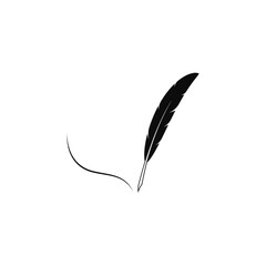 feather pen logo