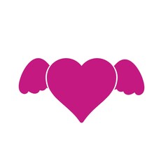 heart with wings