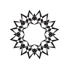 geometrical circular design