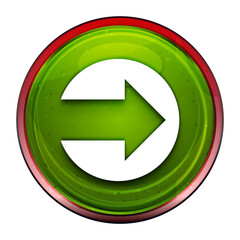 Next arrow icon fresh green round button illustration