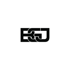 bgj letter original monogram logo design