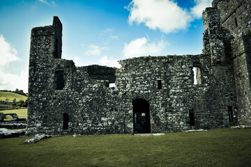 ruins of an old castle