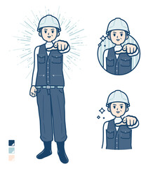 simple work wear middle man_want-you