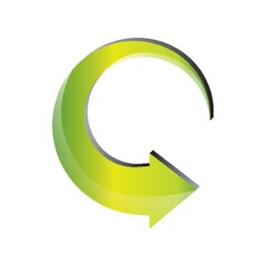 arrow rotate anticlockwise