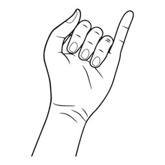 Obraz premium left hand