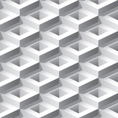 Abstract 3D seamless pattern
