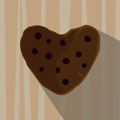 heart shape cookie