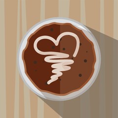heart shape cake