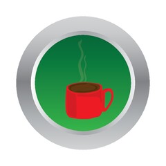 coffee cup button