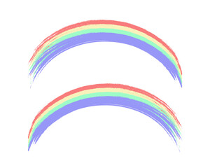 Fototapeta premium Rainbow vector design. graphic illustration