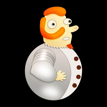 Hombre de la realeza 