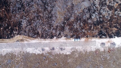 Dry landscape in Sumba Indonesia - July 2019