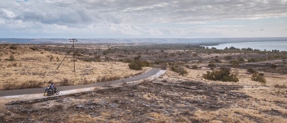 Dry landscape in Sumba Indonesia - July 2019