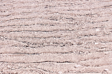 Abstract wave pattern from the beach for background