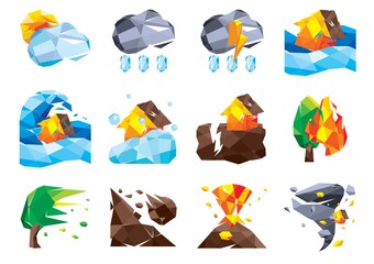 set of nature icons