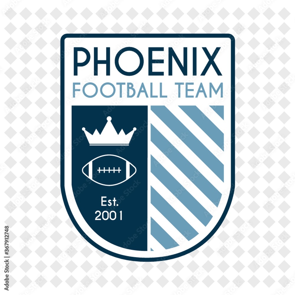 Canvas Prints phoenix football team badge