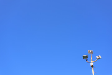 wind turbine in the sky