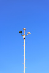 wind turbine in the sky