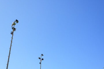wind turbine in the sky