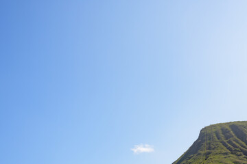 wind turbine in the sky
