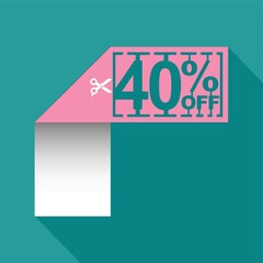40 percent off sale