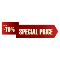 special price label