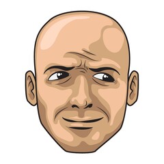 cheeky expression man