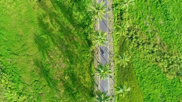 Goa road top view