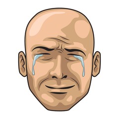 crying man