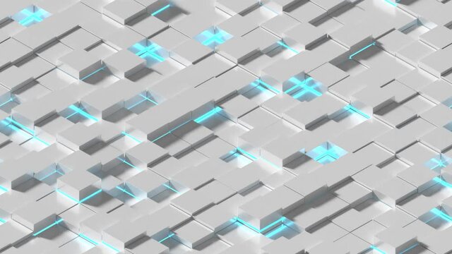 LOOP_TILE Abstract Squares B. This footage is loopable and tileable and can 
create an endless & seamless background