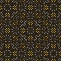 Fototapeta premium Abstract background pattern. Modern wallpaper texture. Seamless geometric patterns Colors black, grey and gold. Perfect for fabrics, covers, patterns, posters, interior designs or wallpapers. Vector